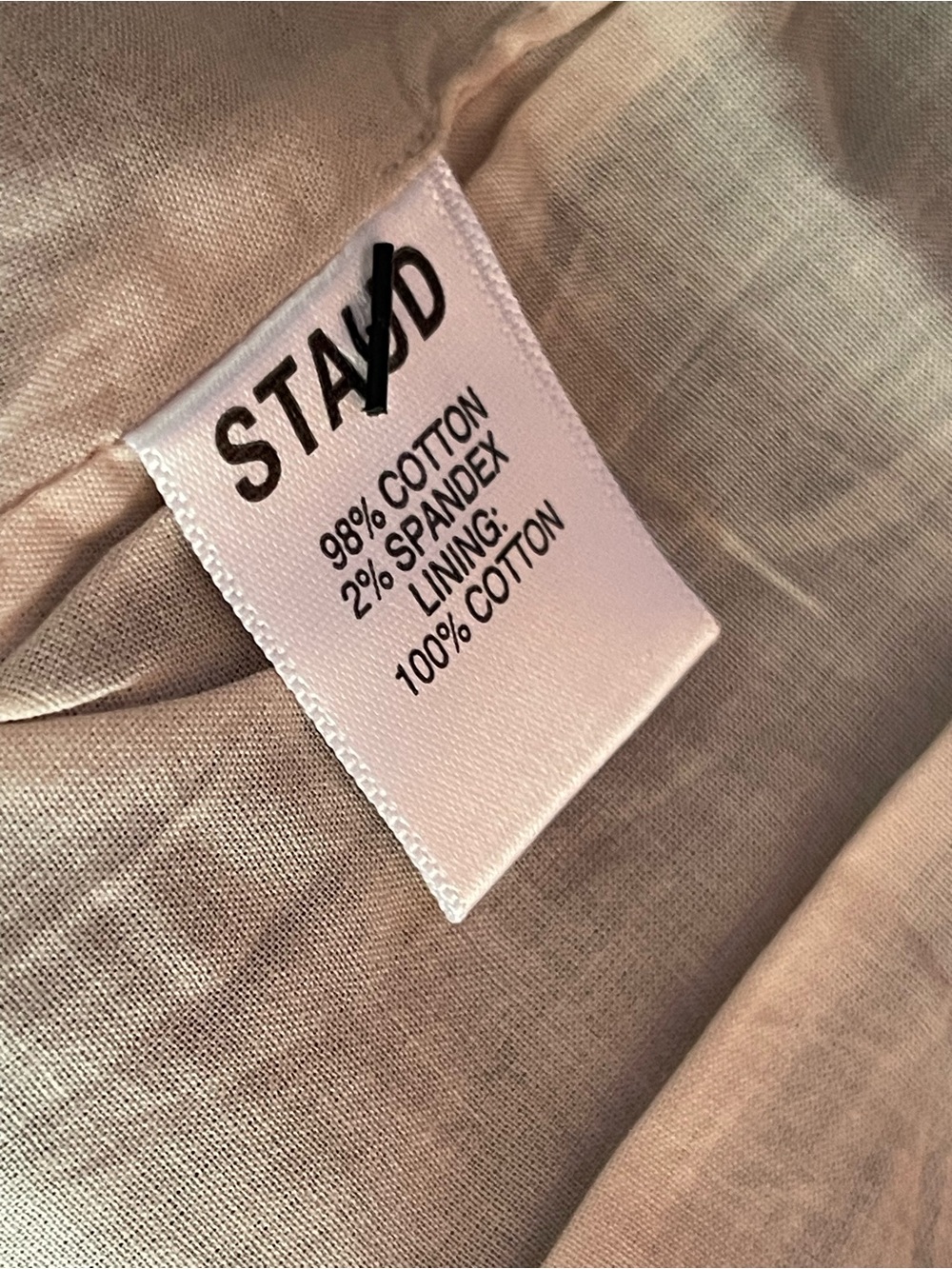 STAUD NWT Wells Multicolor Striped Cotton-blend Poplin Mini Skirt - Picture 7 of 11